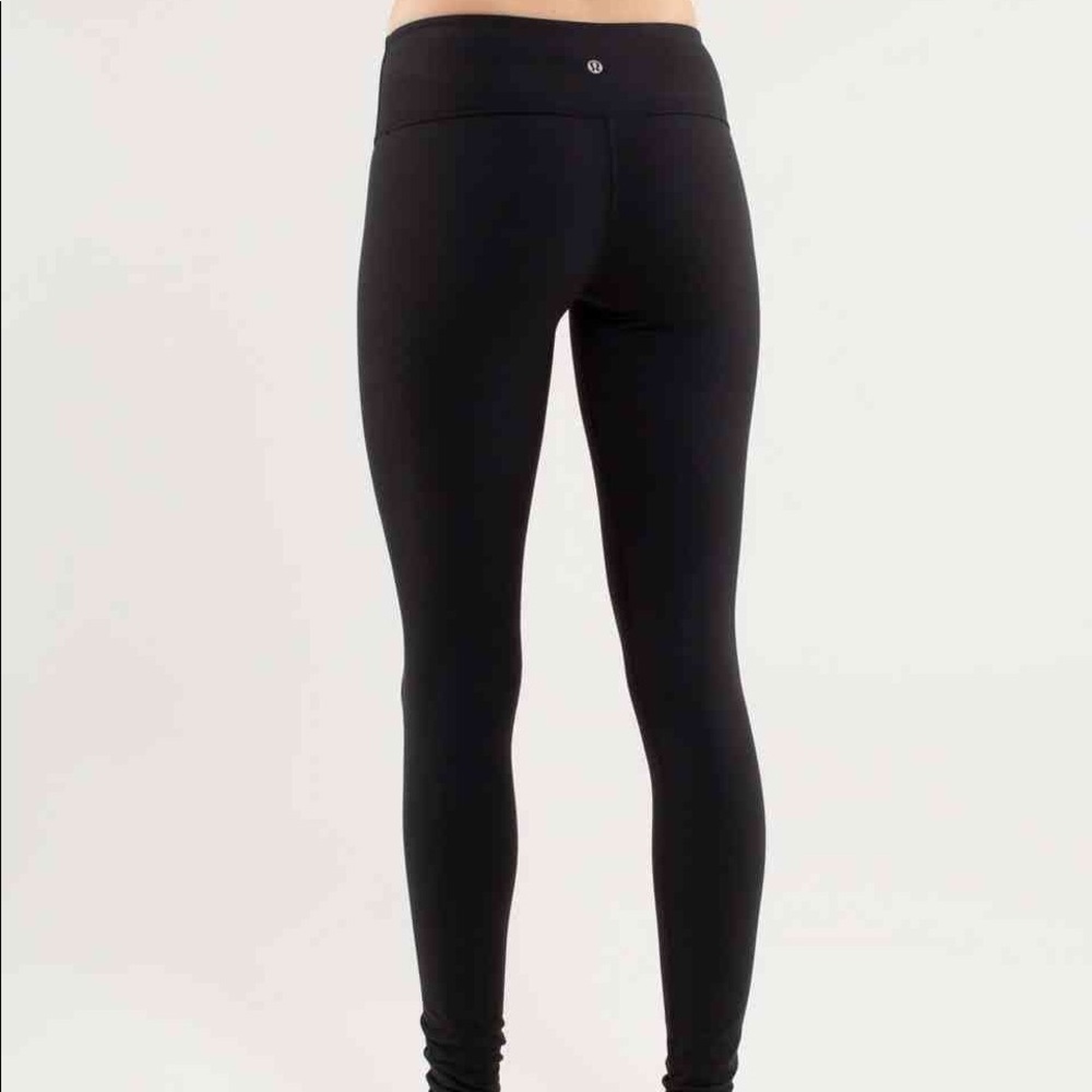 Full length black lulu lemon leggings